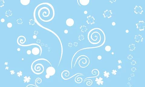 Floral Design texture, pattern for Tiles and Textile industries with trendy m Stock-Illustration