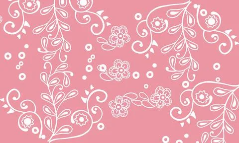 Floral Design texture, pattern for Tiles and Textile industries with trendy m Stock Illustration