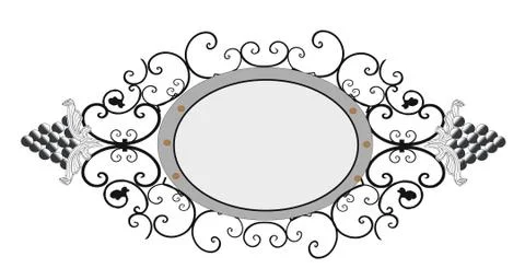 Floral elements for the design of monograms, invitations, fra 스톡 일러스트