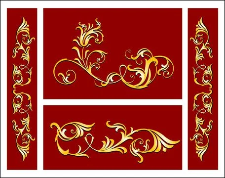 Floral elements floral elements Copyright: xZoonar.com/ReshetnyovaxOxanax ... Foto stock