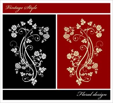 Floral elements floral elements Copyright: xZoonar.com/ReshetnyovaxOxanax ... Foto stock