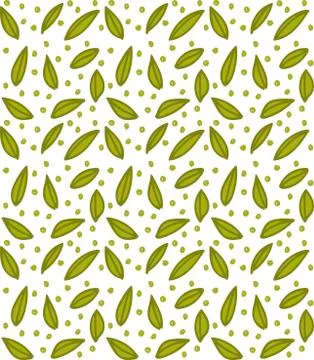 Floral elements, pattern illustration, vector Stock Illustration