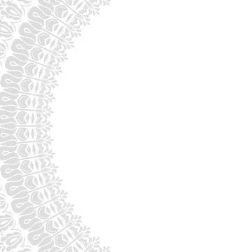 Floral Fine Frame 스톡 일러스트