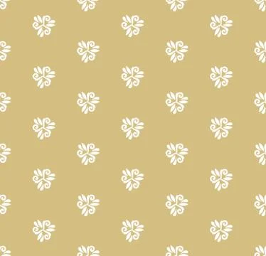 Floral Fine Seamless Pattern Stock Illustration