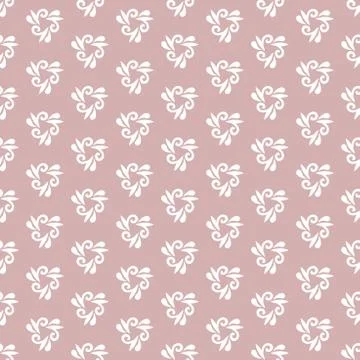 Floral Fine Seamless Pattern Stock Illustration