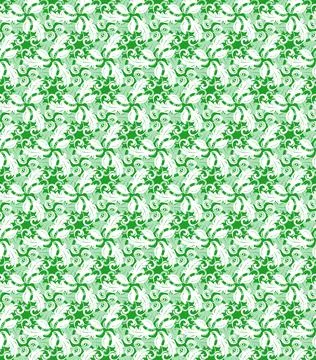 Floral Fine Seamless Pattern Stock Illustration
