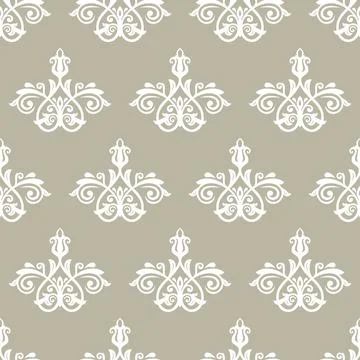 Floral Fine Seamless Pattern Stock Illustration