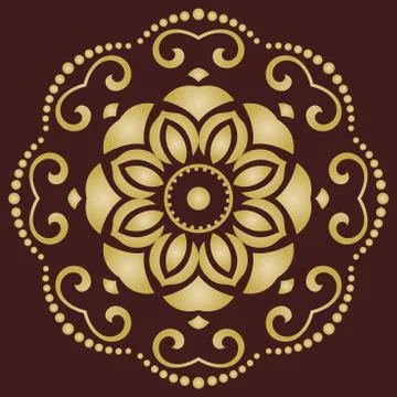 Floral Fine Seamless Vector Pattern Stock Illustration