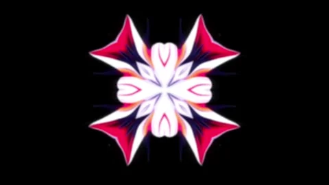 Floral fluid waves. Seamless looping. Stock Footage 260793561