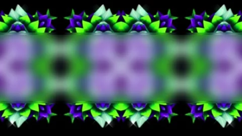 Floral fluid waves. Seamless looping. Stock Footage 260793685