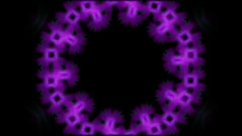 Floral fluid waves. Seamless looping. Stock Footage 260793720