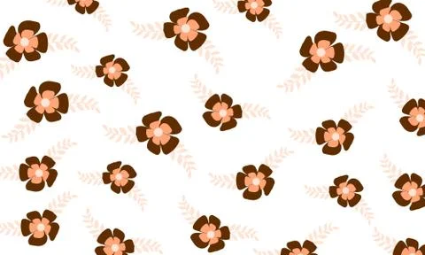 Floral frame background Stock Illustration