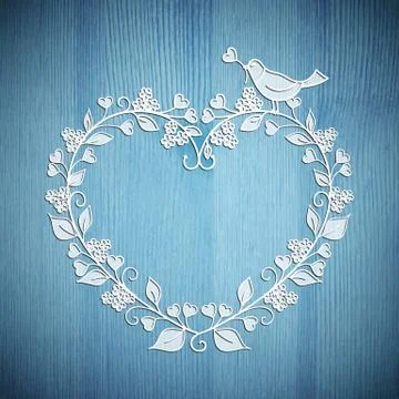 Floral frame Stock Illustration