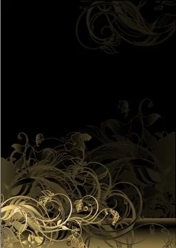 Floral frame Stock-Illustration