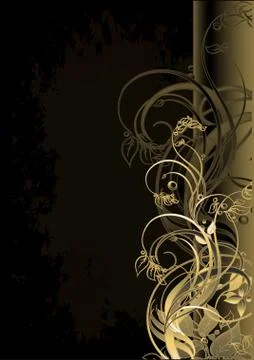 Floral frame Illustrazione stock