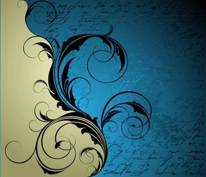 Floral frame Illustrazione stock