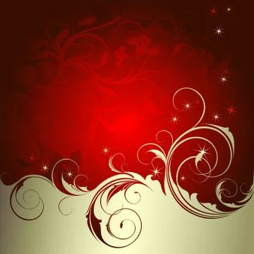 Floral frame Stock Illustration