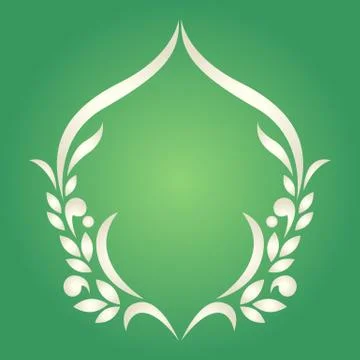 Floral Frame Illustrazione stock