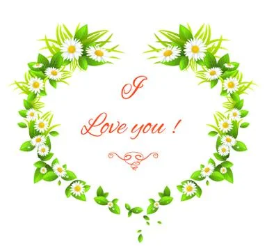 Floral frame Stock Illustration