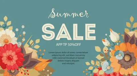 Floral frames for invitations, cards. Illustrazione stock