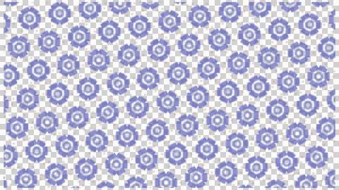 Floral Geometric Seamless Pattern Background Stock Illustration
