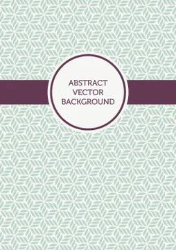 Floral geometric seamless pattern Stock Illustration