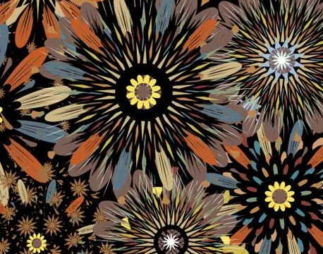 Floral Stock Illustration