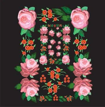 Floral Stock Illustration