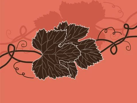 Floral invitation Stock Illustration