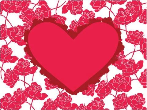 Floral invitation Stock Illustration