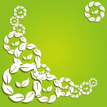 Floral invitation Stock Illustration