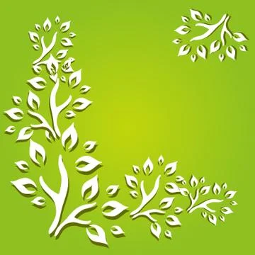 Floral invitation Stock Illustration