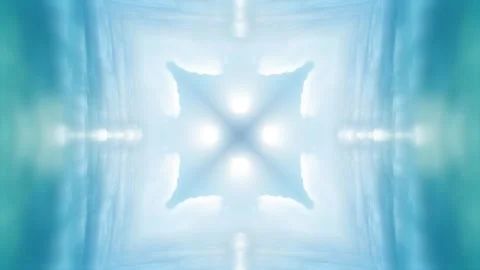 Floral Kaleidoscope Background Stock Footage 264652275