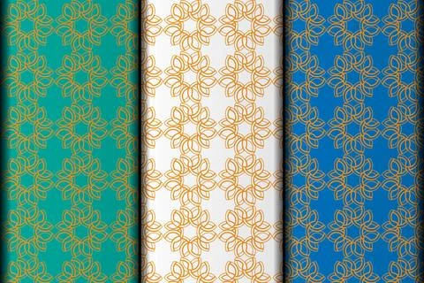 Floral mandala style vector pattern design. 스톡 일러스트