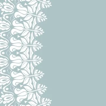 Floral Modern Round Frame Stock Illustration