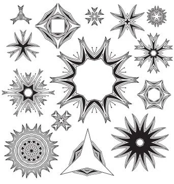 Floral Ornament Pattern Stock Illustration