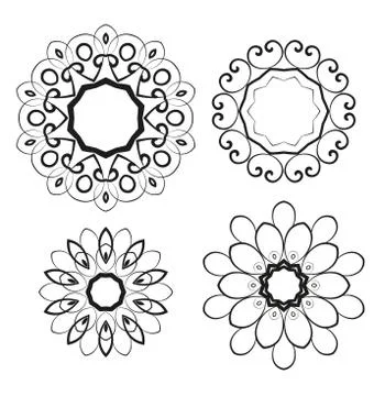 Floral Ornament Pattern Stock Illustration