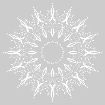 Floral Ornament Pattern Stock Illustration
