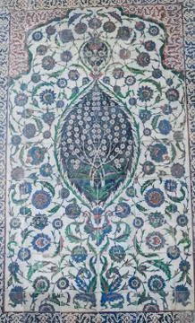 Floral Ornamental pattern. Traditional Arabic seamless ornament. Vector. Back Stock Photos