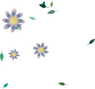 Floral ornamental vector pattern. Seamless design leafs texture. 스톡 일러스트