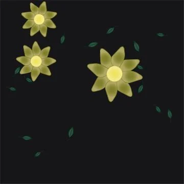 Floral ornamental vector pattern. Seamless design leafs texture. Stockillustratie