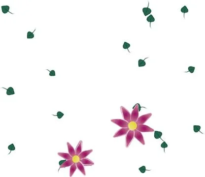 Floral ornamental vector pattern. Seamless design leafs texture. 스톡 일러스트