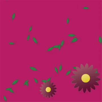 Floral ornamental vector pattern. Seamless design leafs texture. 스톡 일러스트