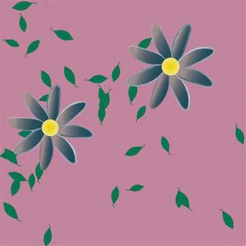 Floral ornamental vector pattern. Seamless design leafs texture. 스톡 일러스트