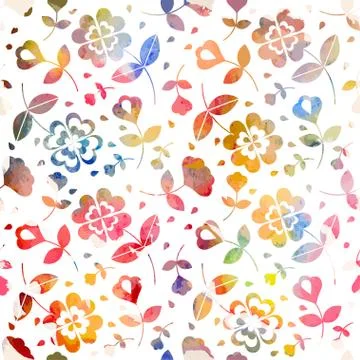 Floral pattern 1 Stock Illustration