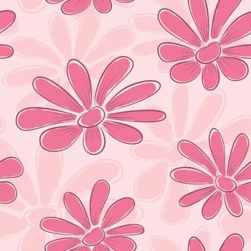 Floral Pattern Abstract Elegance seamless floral pattern. Flower vector il... Foto stock