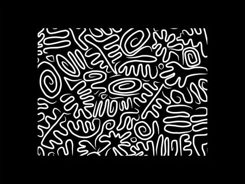 Floral pattern abstract Stock Illustration