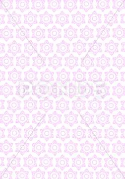 Floral pattern for background Stock Illustration