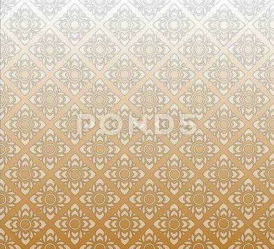 Floral pattern for background Stock Illustration