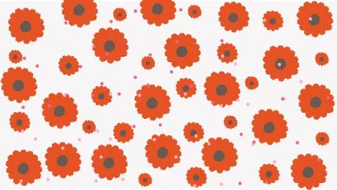 Floral pattern background Illustrazione stock